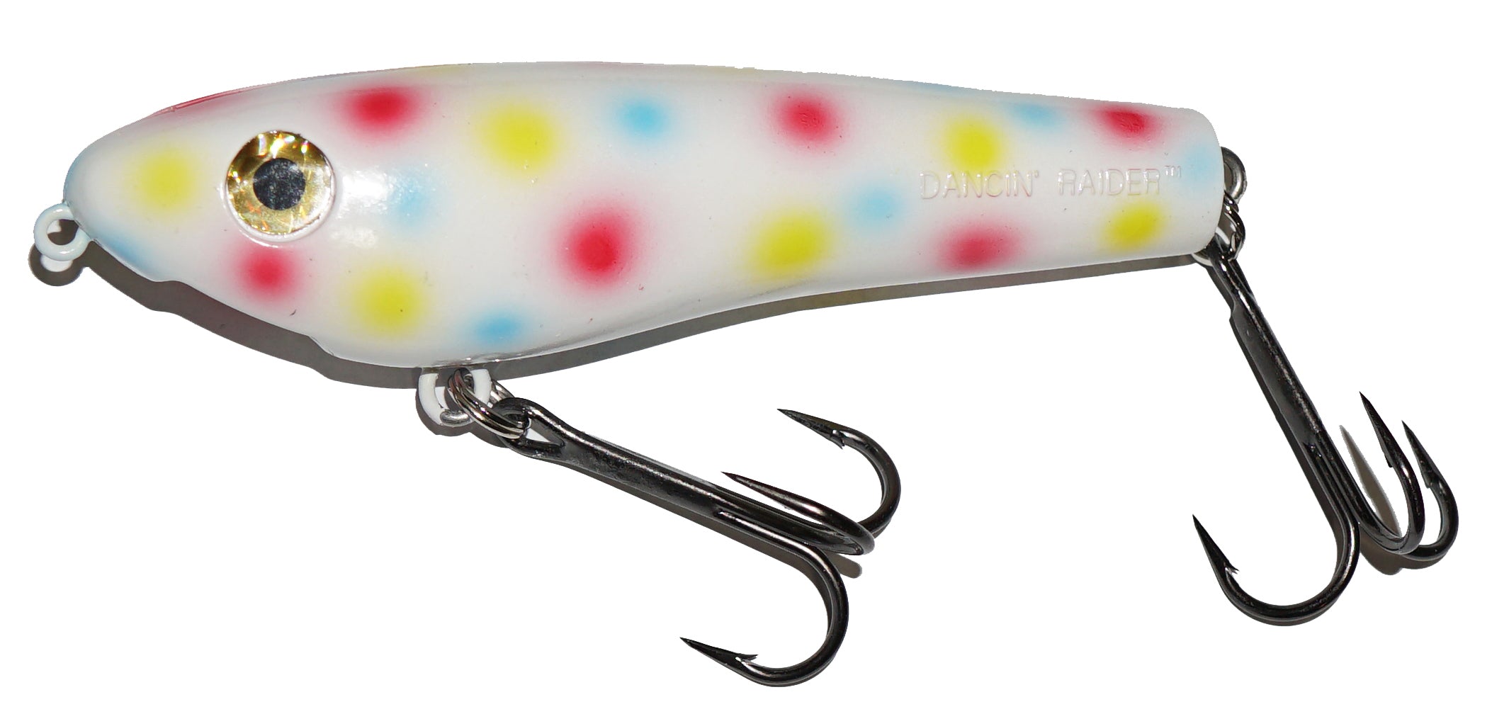 Bucher Dancin Raider Surface Fishing Lure - Topwater Bass Bait for Freshwater & Saltwater Fishing - Perfect for Early Morning and Late Evening Strikes