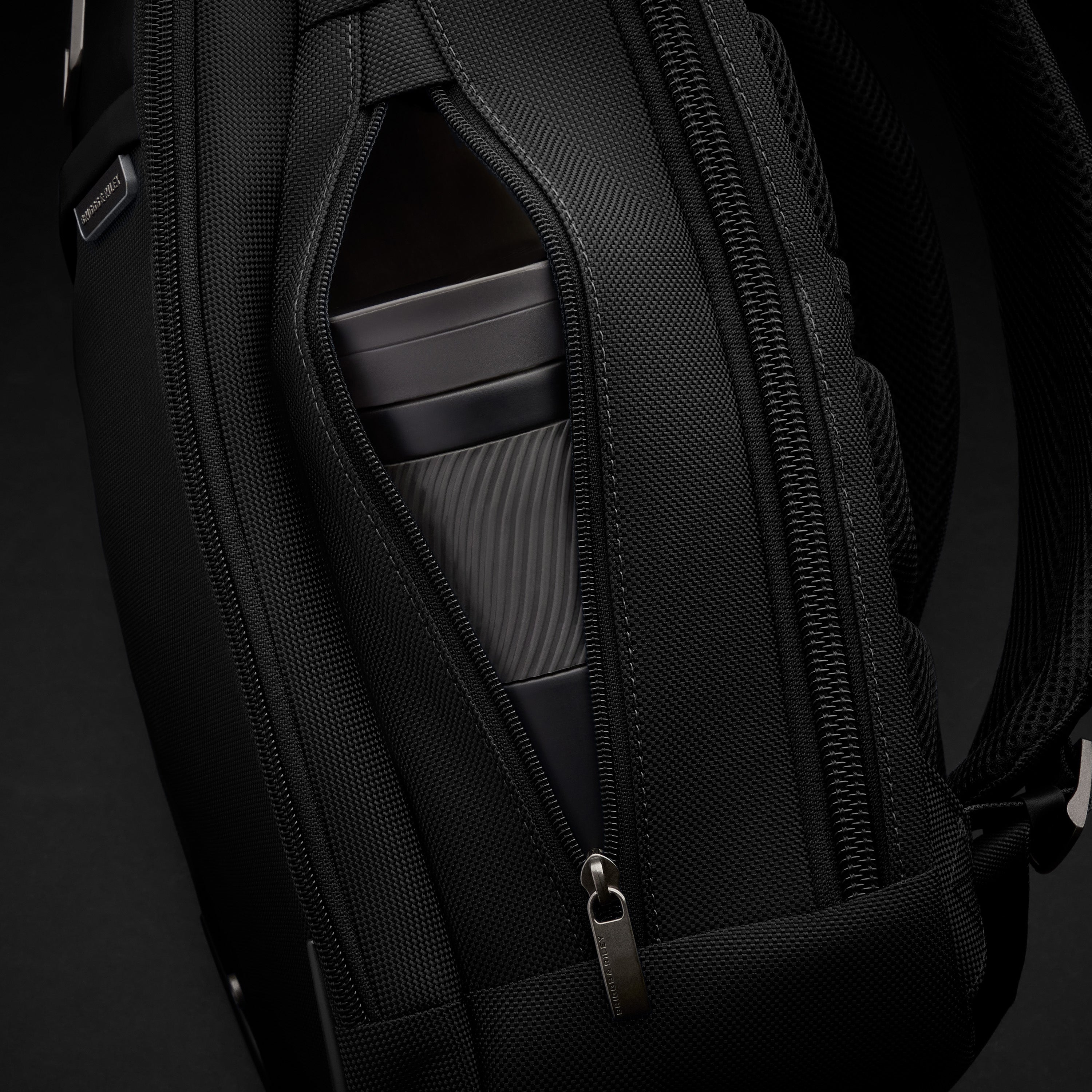 Briggs & Riley @work 2.0 Slim Laptop Backpack for Business Travel & Commuting - Durable Work Backpack with USB Charging Port