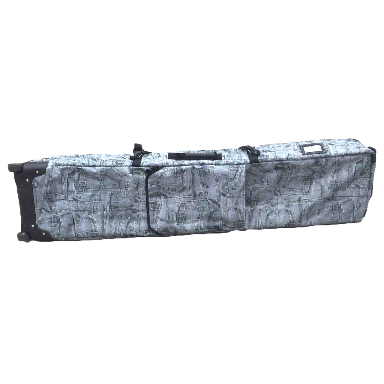 **UNISTRENGH Padded Waterproof Snowboard Travel Bag for Air Travel - Fits Up to 165cm Snowboards - Durable & Lightweight for Ski Trips & Winter Vacations**