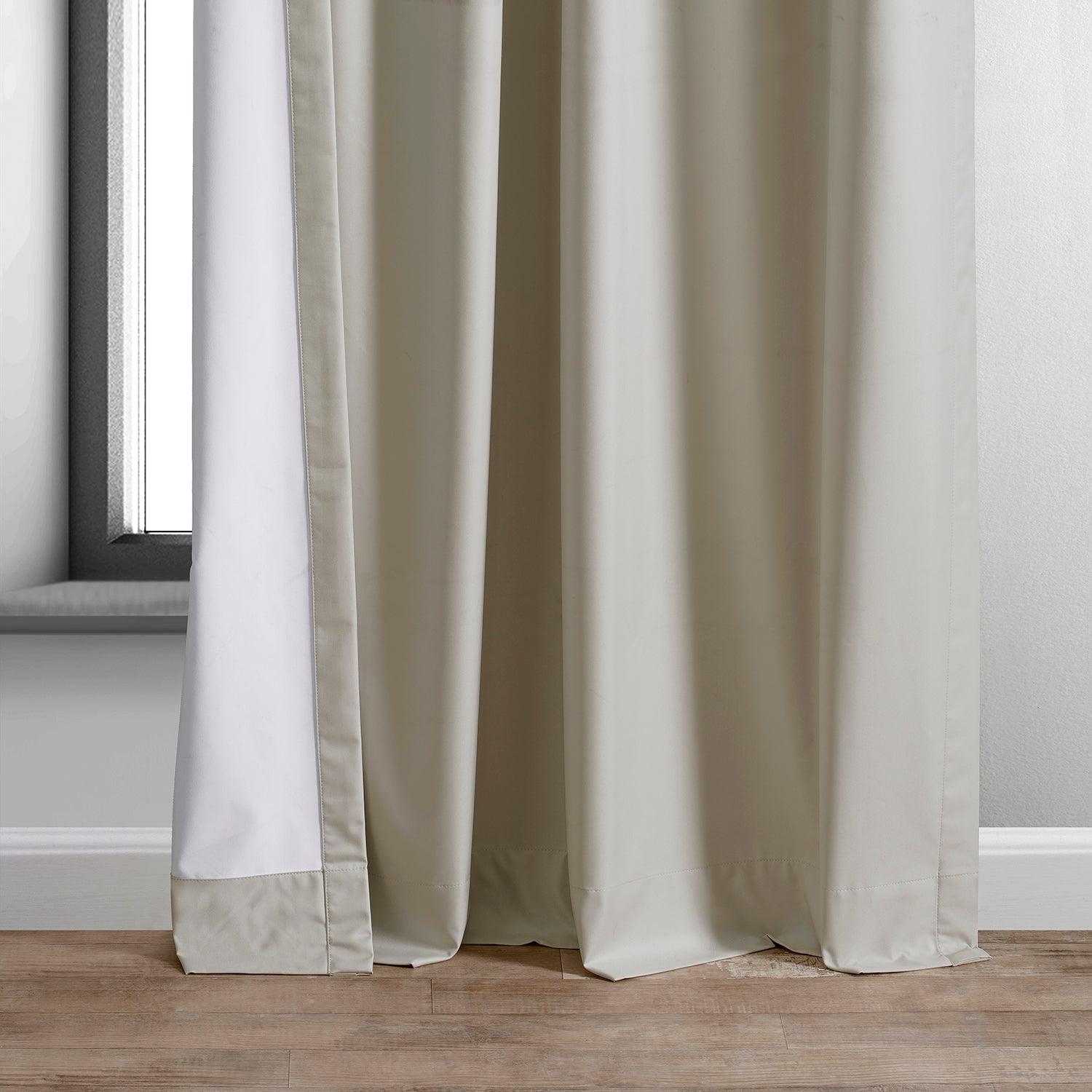 Blackout Curtains for Bedroom - Dark Ivory Hotel Quality Room Darkening Drapes for Better Sleep & Privacy - Perfect for Home, Nursery, Office & Shift Workers
