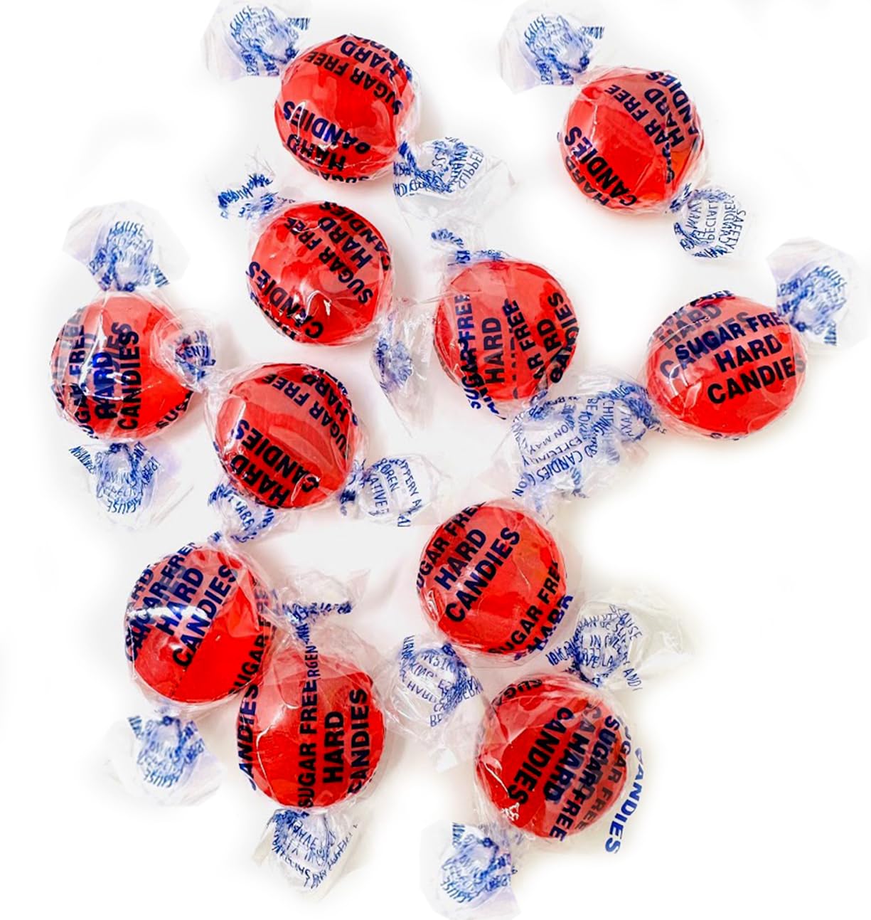 Sugar-Free Cinnamon Discs Hard Candy by SweetGourmet | 1lb Bulk Pack | Perfect for Keto Diet, Office Snacks & Holiday Treats