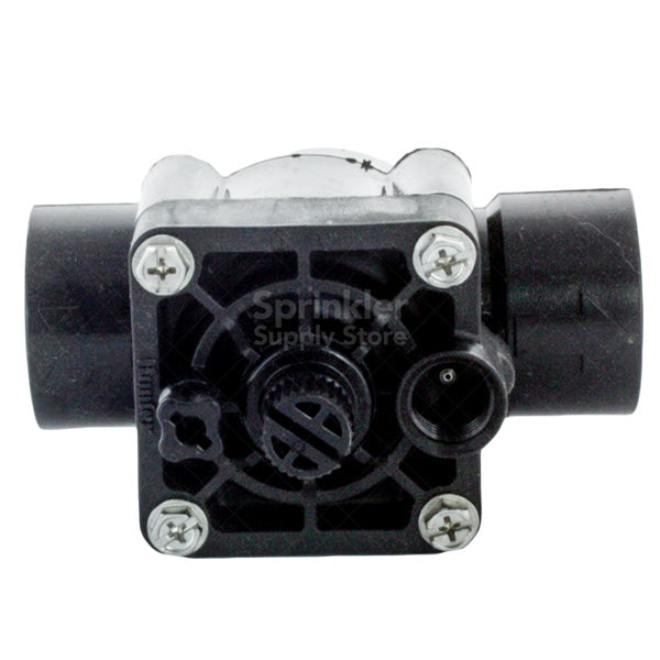 Hunter PGV101GLS Globe Valve with Flow Control - Female x Less Solenoid - Perfect for Irrigation Systems, Water Control & Industrial Applications