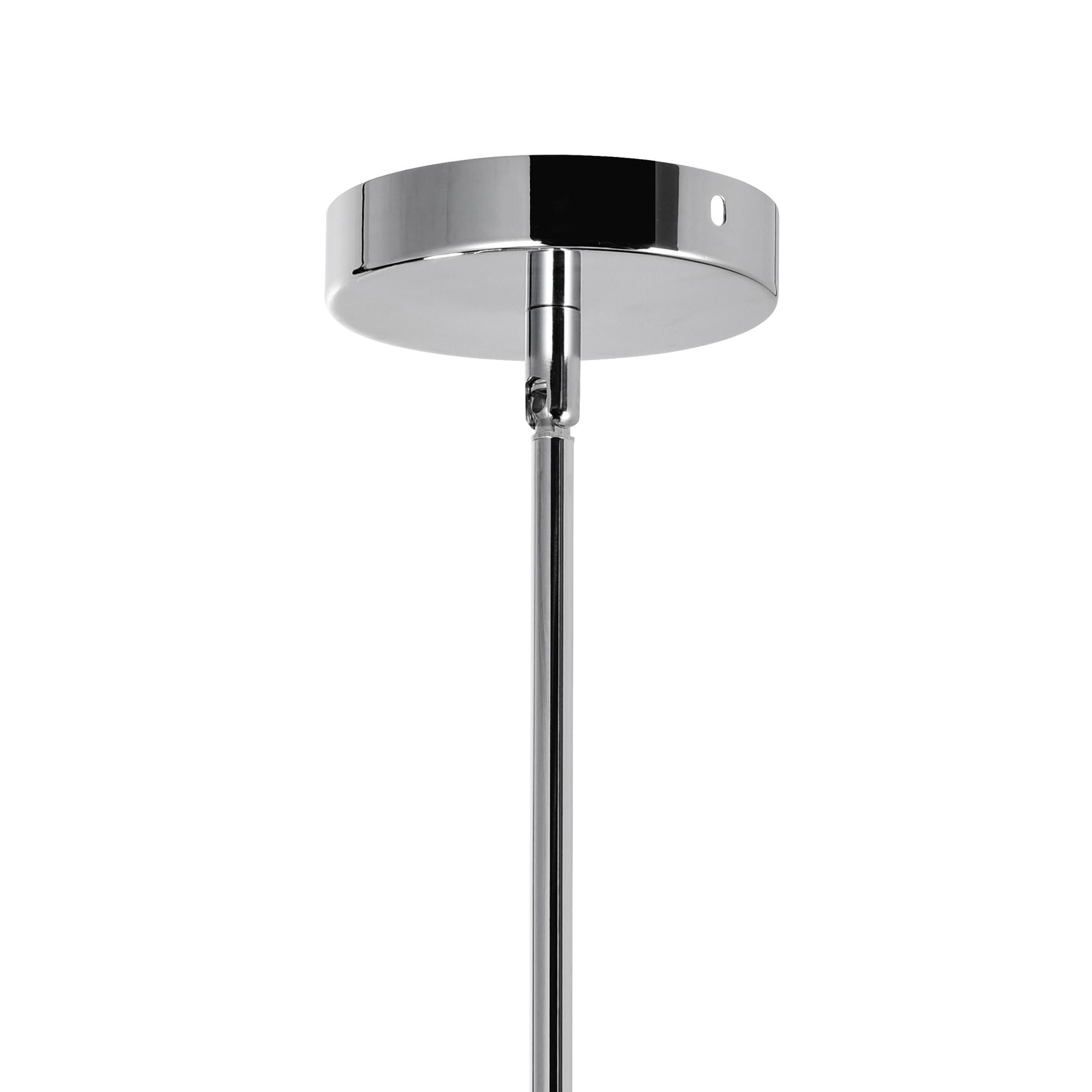 CWI Lighting Bubbles 4-Light Drum Shade Mini Pendant with Chrome Finish - Modern Ceiling Light Fixture for Kitchen Island, Dining Room, or Bedroom Lighting