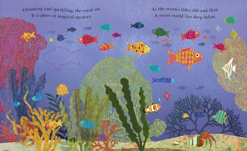 Ocean: A Peek-Through Picture Book for Kids – Interactive Children's Storybook with Marine Life Illustrations | Perfect for Bedtime Reading & Early Learning