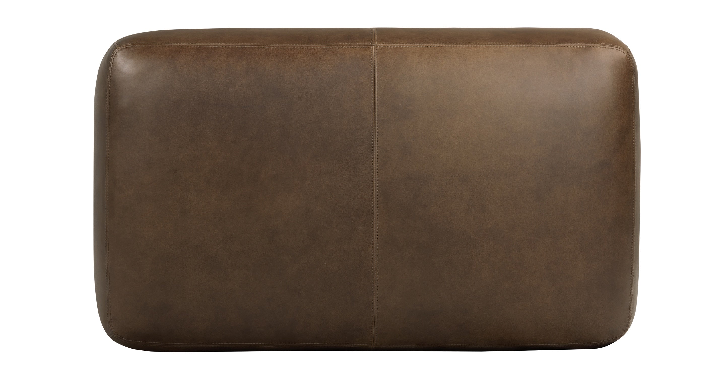 Premium Denver Leather Ottoman - Soft & Durable Footrest, Storage Bench - Perfect for Living Room, Bedroom, Home Decor & Relaxation