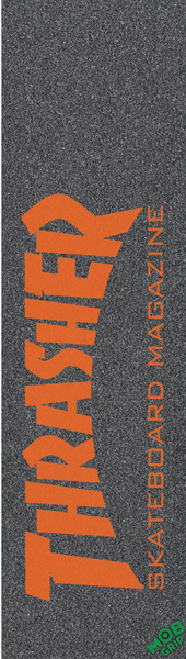 Mob X Thrasher Skateboard Magazine Grip Tape - Premium Non-Slip Grip for Skateboards, Longboards, and Cruisers - Perfect for Street Skating, Tricks, and Commuting