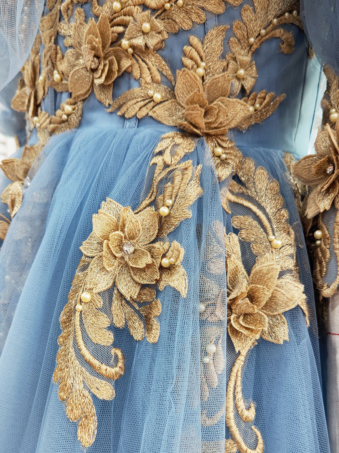 Elegant Blue Sweetheart Neck Off-Shoulder Long Prom Dress with Lace Details - Perfect for Evening Gala, Formal Dances & Special Occasions