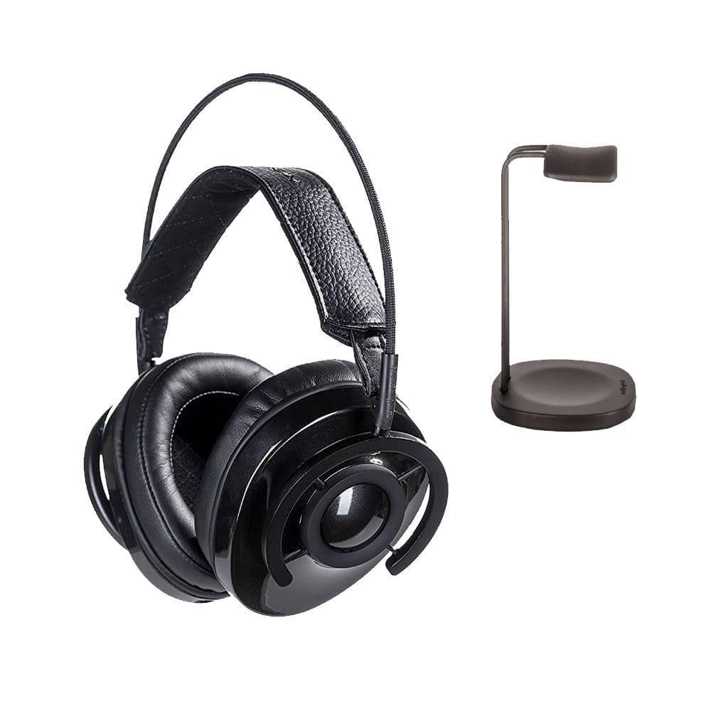 AudioQuest Perch Premium Speaker Stands - Adjustable Height & Stable Base for Bookshelf Speakers - Perfect for Home Theater, Studio Monitors & Hi-Fi Audio Setups