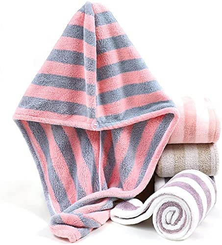 RA8 PRODUCTS 2PCS Ultra Soft Microfiber Hair Towel Wrap for Women - Super Absorbent Quick Dry Hair Towel for Wet Hair - Perfect for Salon, Spa, Gym & Home Use