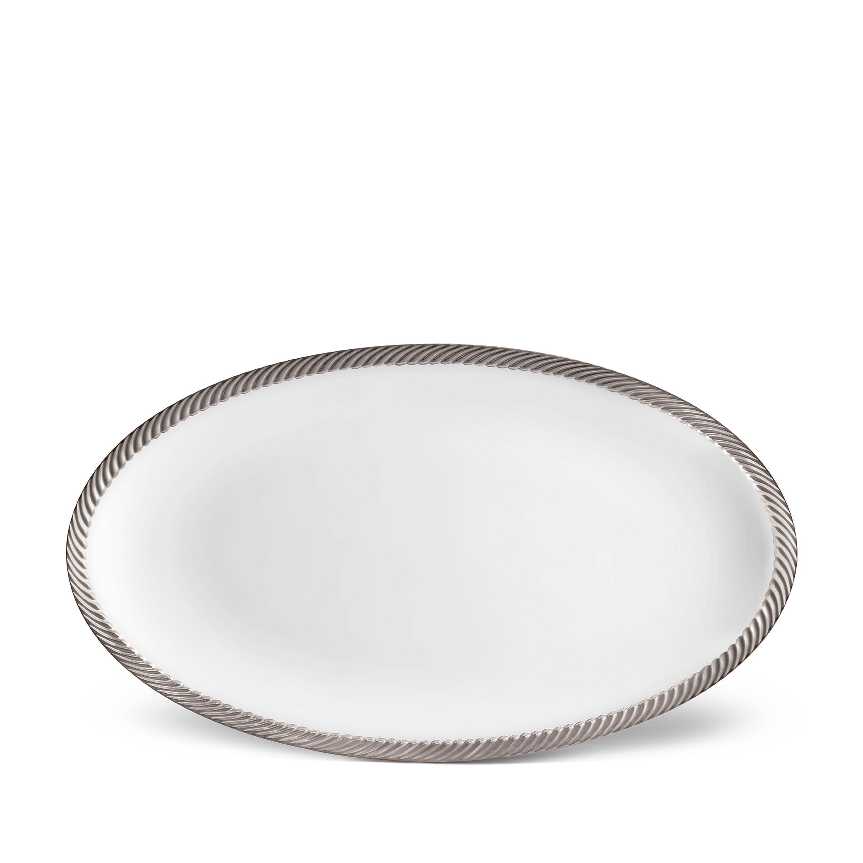 Elegant Oval Wooden Serving Platter - Large Handcrafted Charcuterie Board for Cheese, Fruits & Appetizers - Perfect for Entertaining, Weddings & Dinner Parties