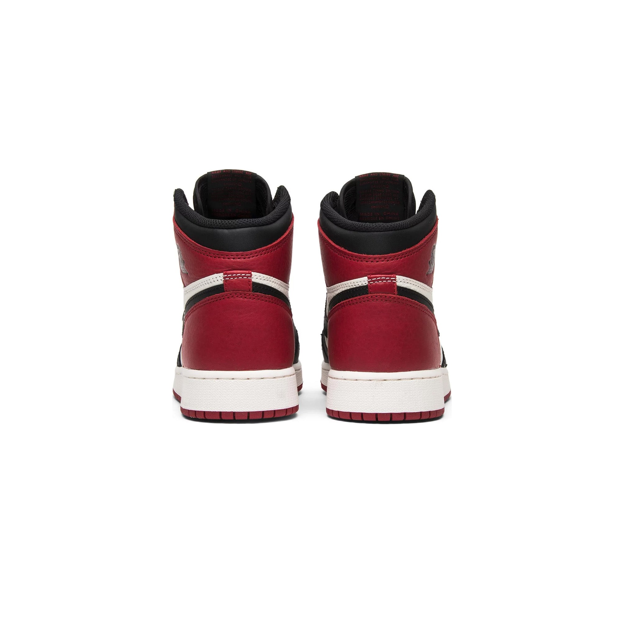 Air Jordan 1 Retro High 'Bred Toe' GS (2018) - Authentic Basketball Shoes for Women & Girls - Perfect for Streetwear, Sneaker Collection & Casual Fashion