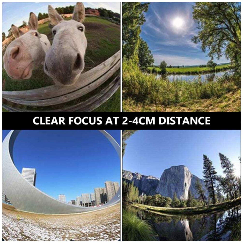 10-in-1 Universal Phone Camera Lens Kit - Wide Angle, Macro, Fisheye, Zoom & More - Premium Aluminum Alloy Mobile Photography Lens Set for iPhone & Android - Perfect for Travel, Vlogging & Creative Photography