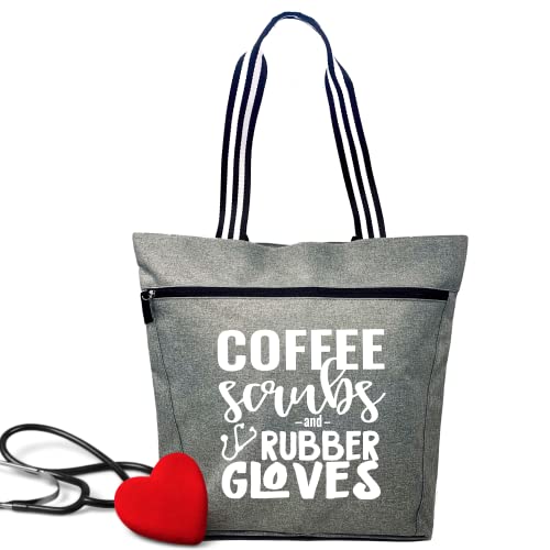 Gray Coffee Scrubs Lexie