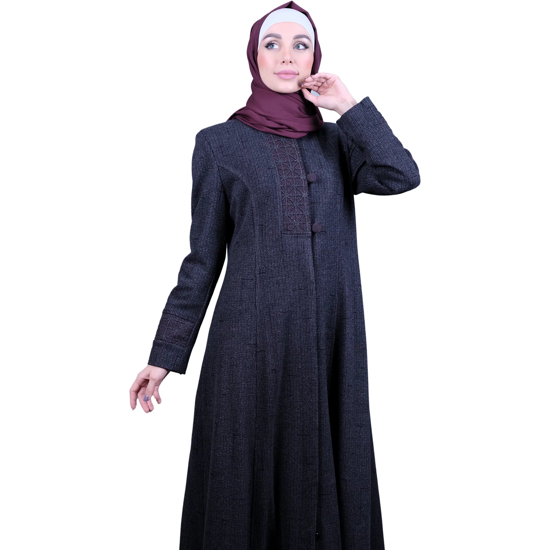 Stylish and Comfortable Wool Jilbab - Modest Fashion for Women | Perfect for Prayer, Daily Wear & Cold Weather
