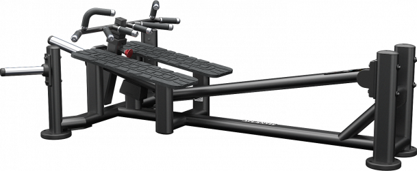 ATLANTIS T-Bar Row Machine with Adjustable Handles for Home Gym Strength Training - Perfect for Back Workouts and Muscle Building