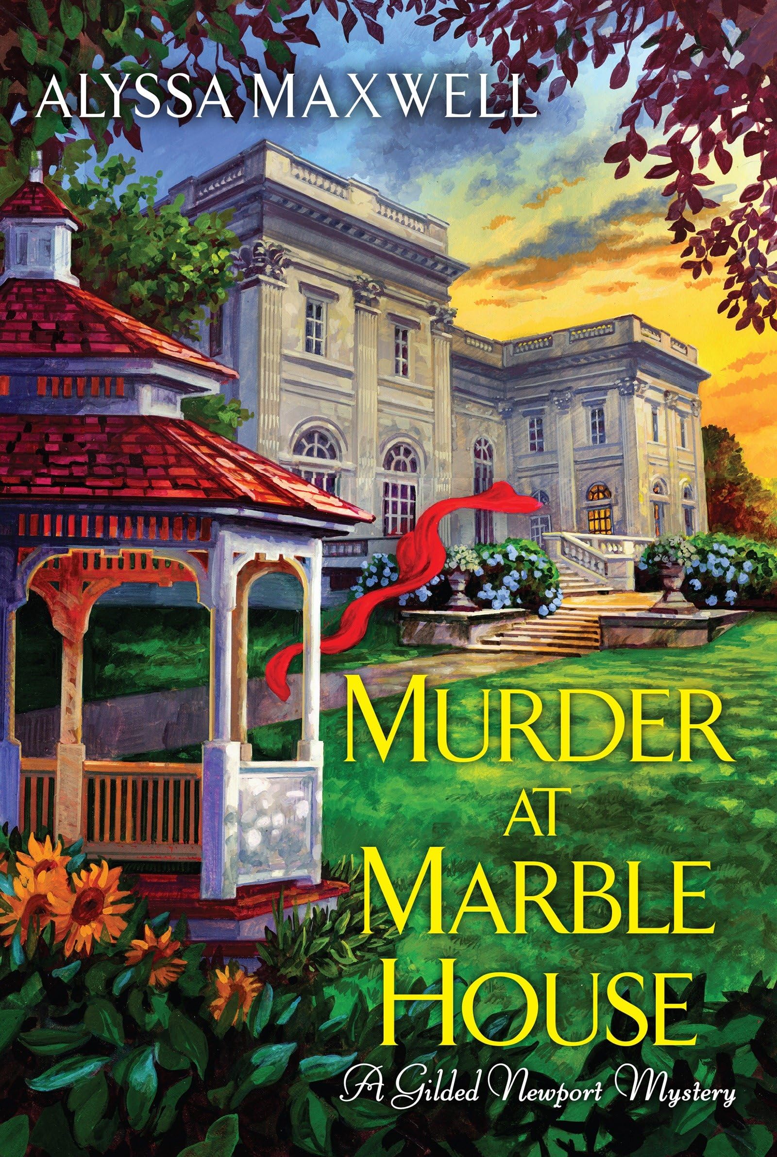 Murder at Marble House - A Gilded Newport Mystery Book | Historical Fiction Novel Set in America's Gilded Age | Perfect for Mystery Lovers & Book Club Discussions
