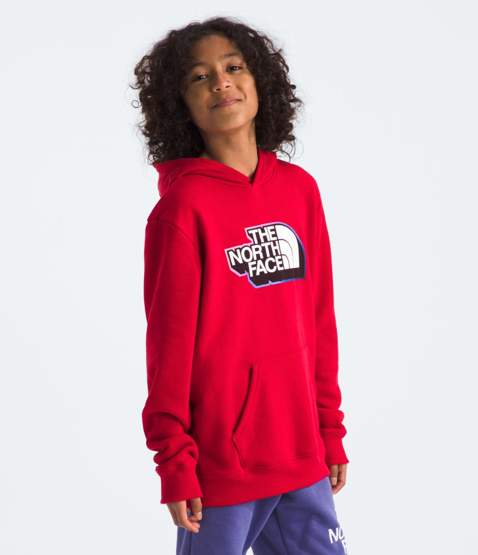 Boys' Camp Fleece Pullover Hoodie - Cozy Winter Wear for Outdoor Activities, Hiking & Casual Style | NF0A8A41
