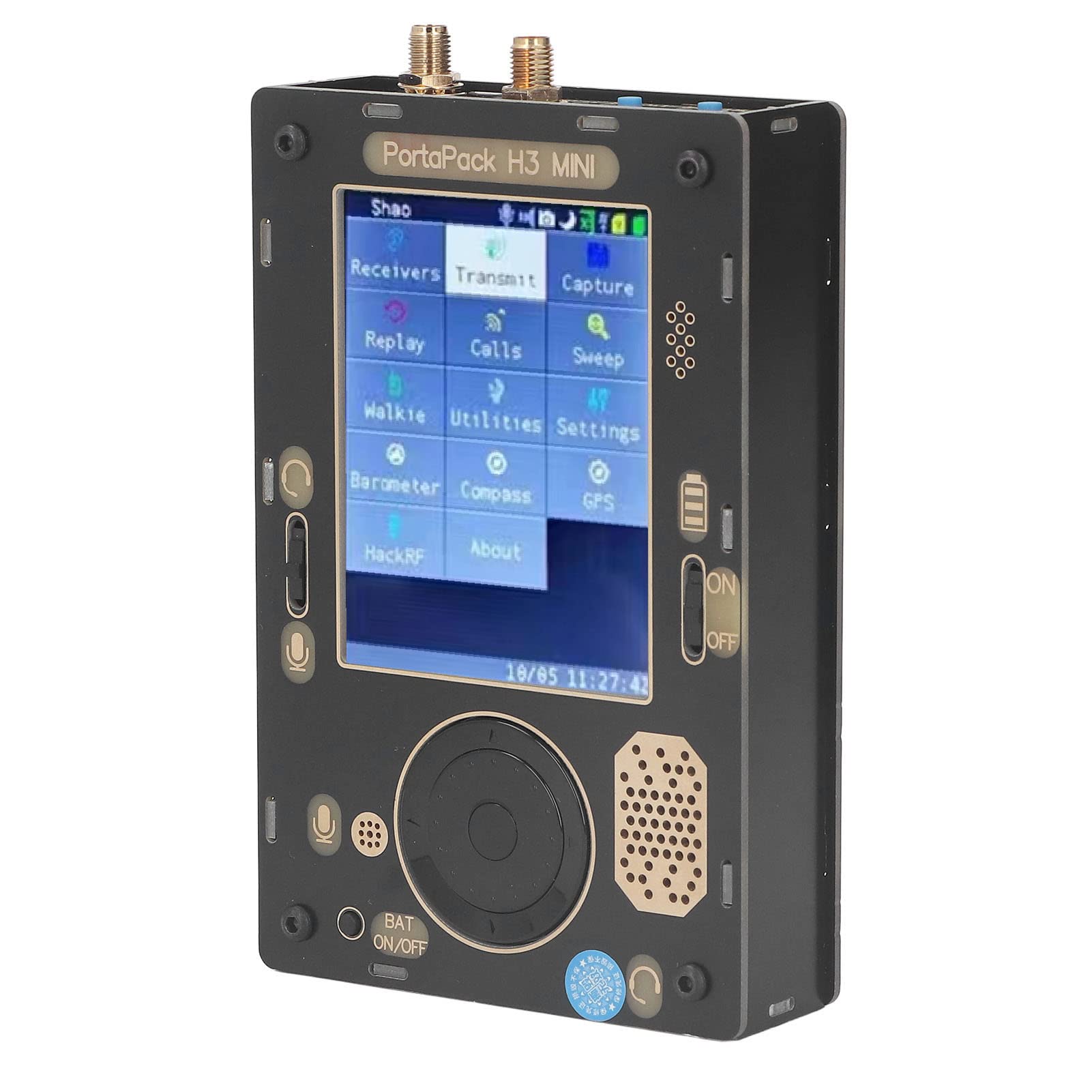 Portable SDR Transceiver 1MHz-6GHz with 3.2
