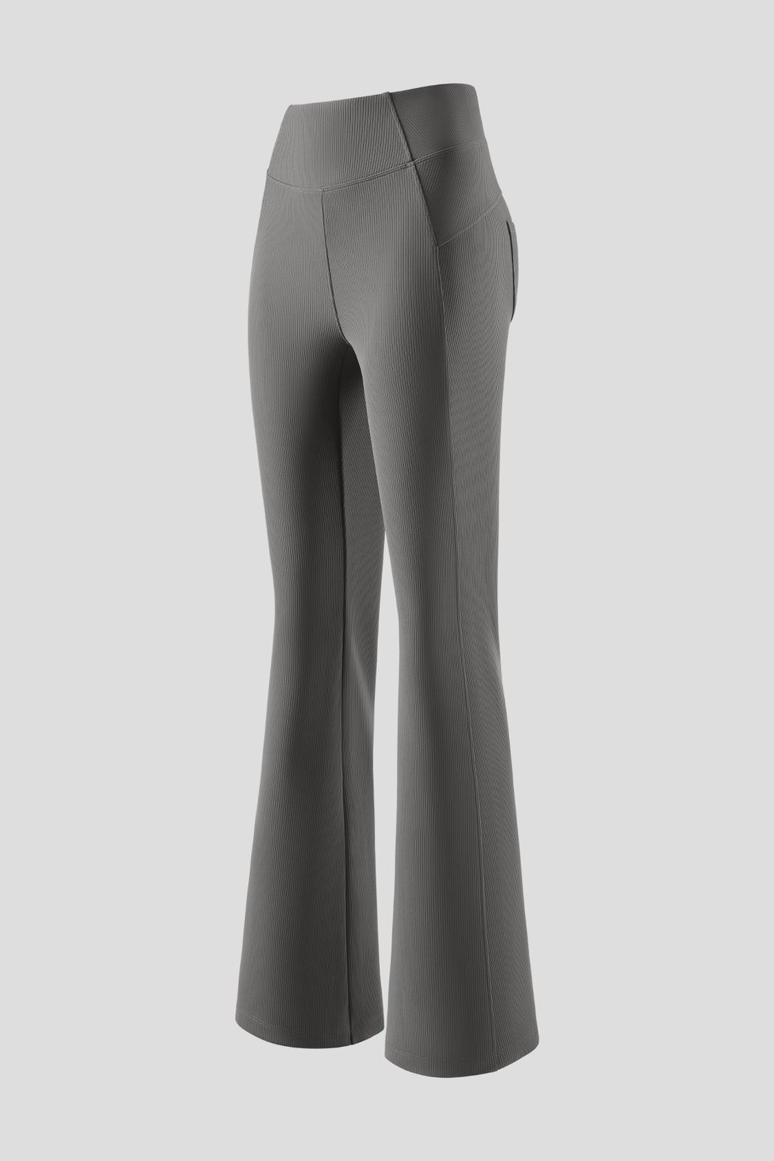 ThermaFlex Women's High Stretch Thermal Flare Pants - Warm Winter Leggings for Yoga, Running & Outdoor Activities