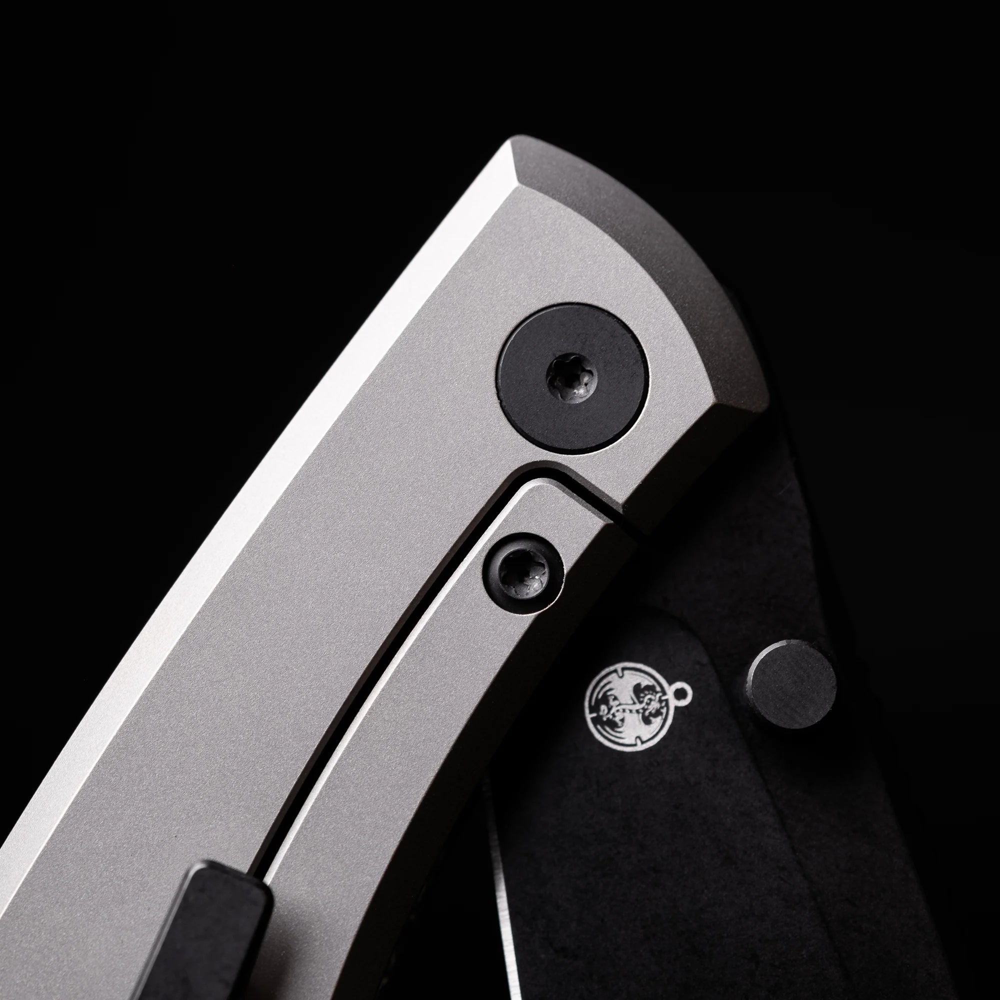 Urban EDC Baby Nessie Pocket Knife - Black Micarta Handle & PVD Coated Blade - Compact, Durable, and Stylish for Everyday Carry, Outdoor Adventures, and Survival Gear