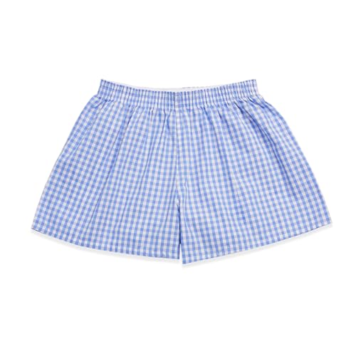 1pcs-blue Plaid