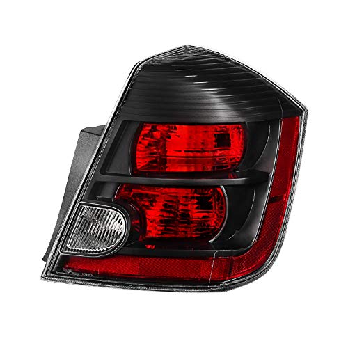 Spec-V 2007-2009 OEM Style Rear Brake Tail Lights Lamps - Compatible with Nissan 350Z, Perfect for Night Driving & Car Customization
