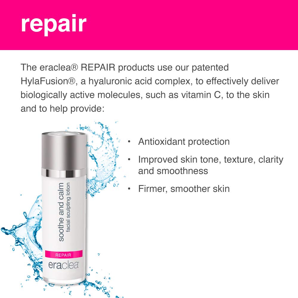 Eraclea Anti-Puffiness Facial Lotion with Niacinamide, Arnica & Hyaluronic Acid - Soothing Firming Face Cream for Lymphatic Drainage & Skin Calming (1 fl oz) - Perfect for Morning Skincare Routine & Post-Treatment Recovery