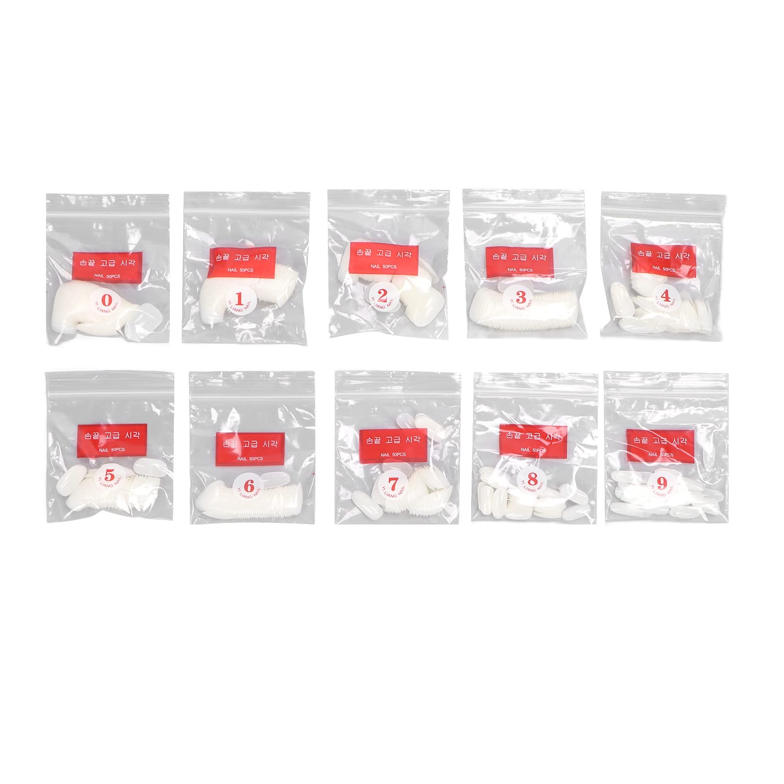 500pcs Professional Odorless False Nail Tips - DIY Press On Nails for Home Salon & Manicure | Perfect for Parties, Weddings, and Everyday Wear