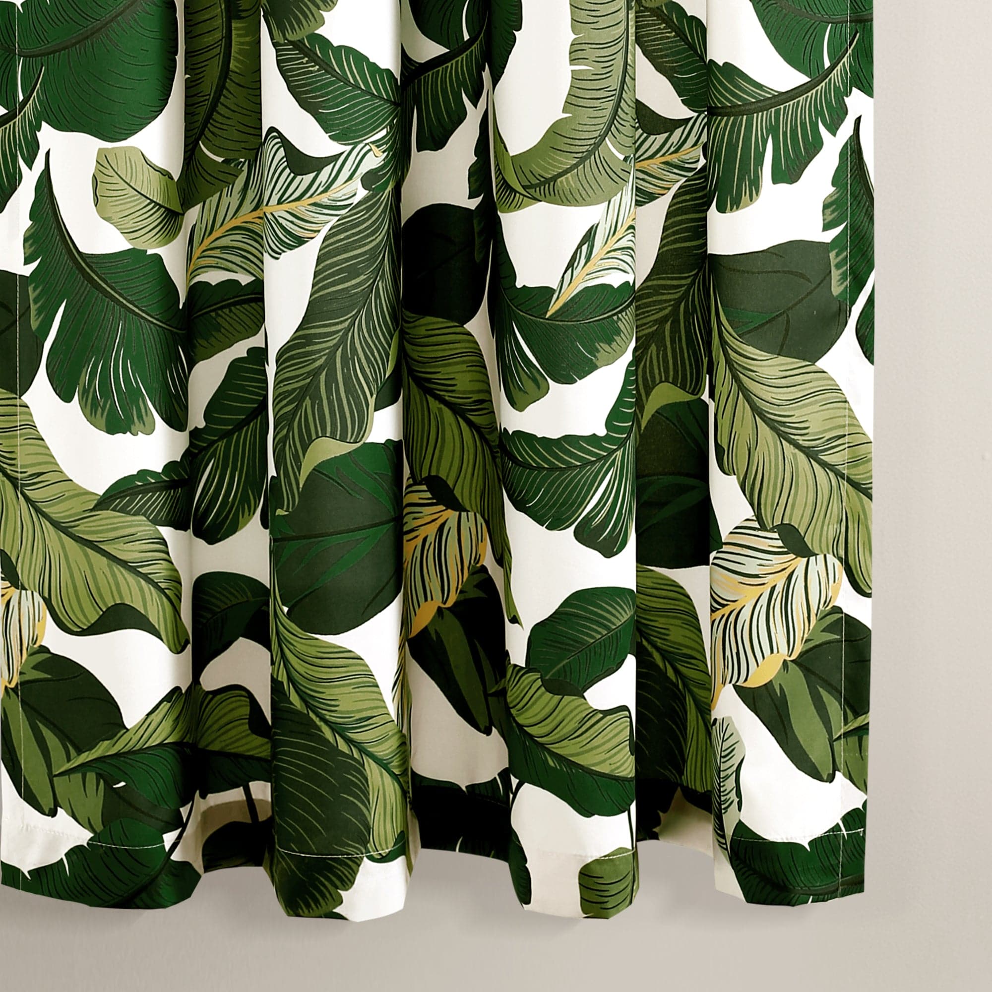 Tropical Paradise Window Curtain Panel Set - Vibrant Floral Print Blackout Drapes for Living Room & Bedroom - Perfect for Beach House Decor, Vacation Rental & Coastal Style Homes