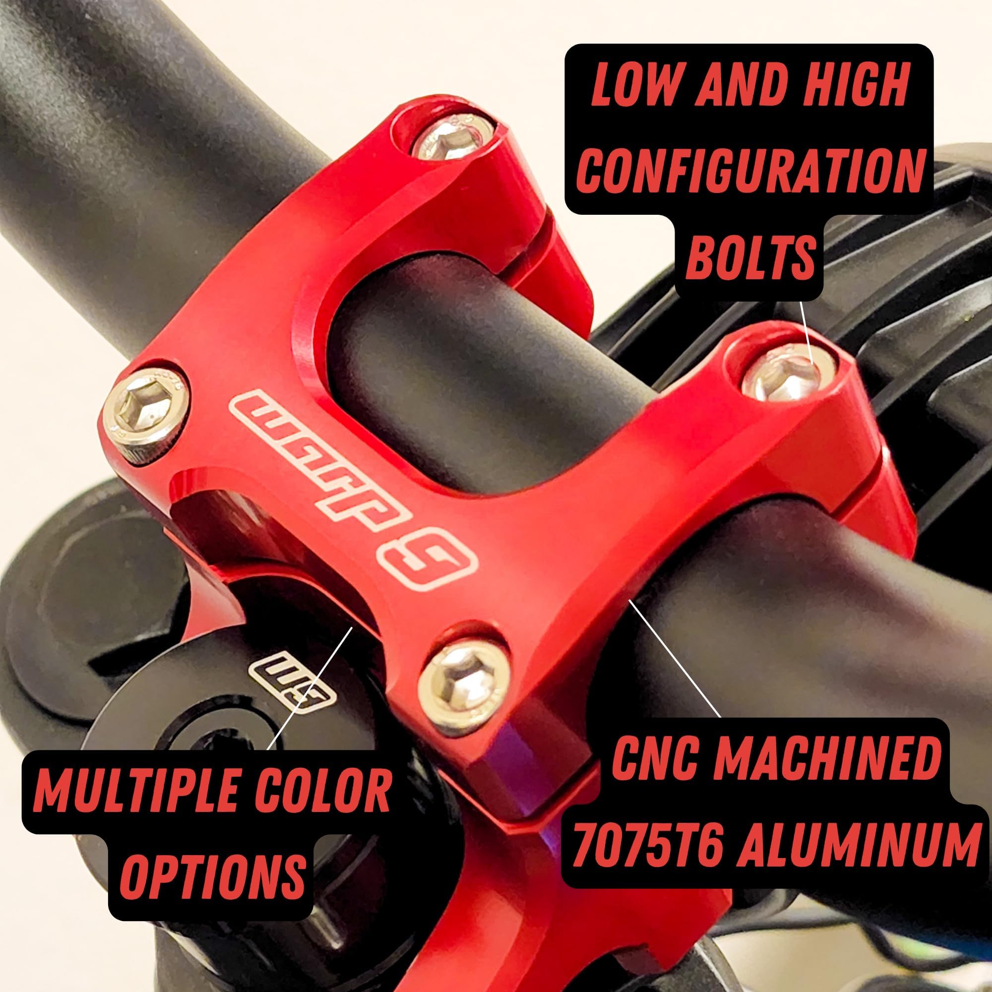 Warp 9 Triple Clamp Handlebar Mount for Talaria, Surron, E-Ride Pro, 79Bike Electric Dirt Bikes - 20mm Spacer & Riser Kit with Bolts - Multiple Color Options (Blue) - Perfect for Off-Road Riding & E-Moto Upgrades