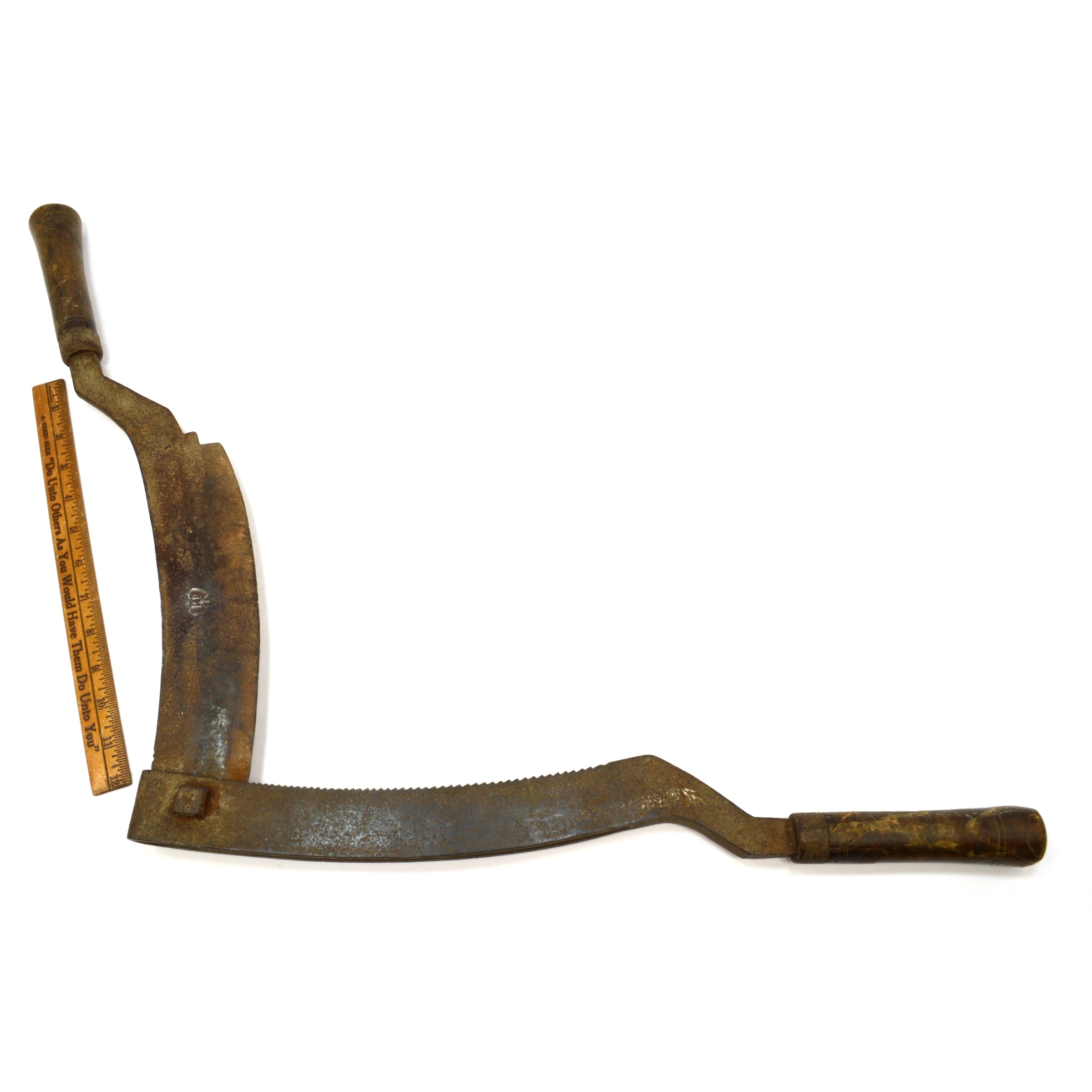 Vintage Tobacco Cutter & Flower Trimmer - Antique Broom Clipper Shears for Cutting and Chopping | Perfect for Herbal Preparation, Gardening, and Crafting