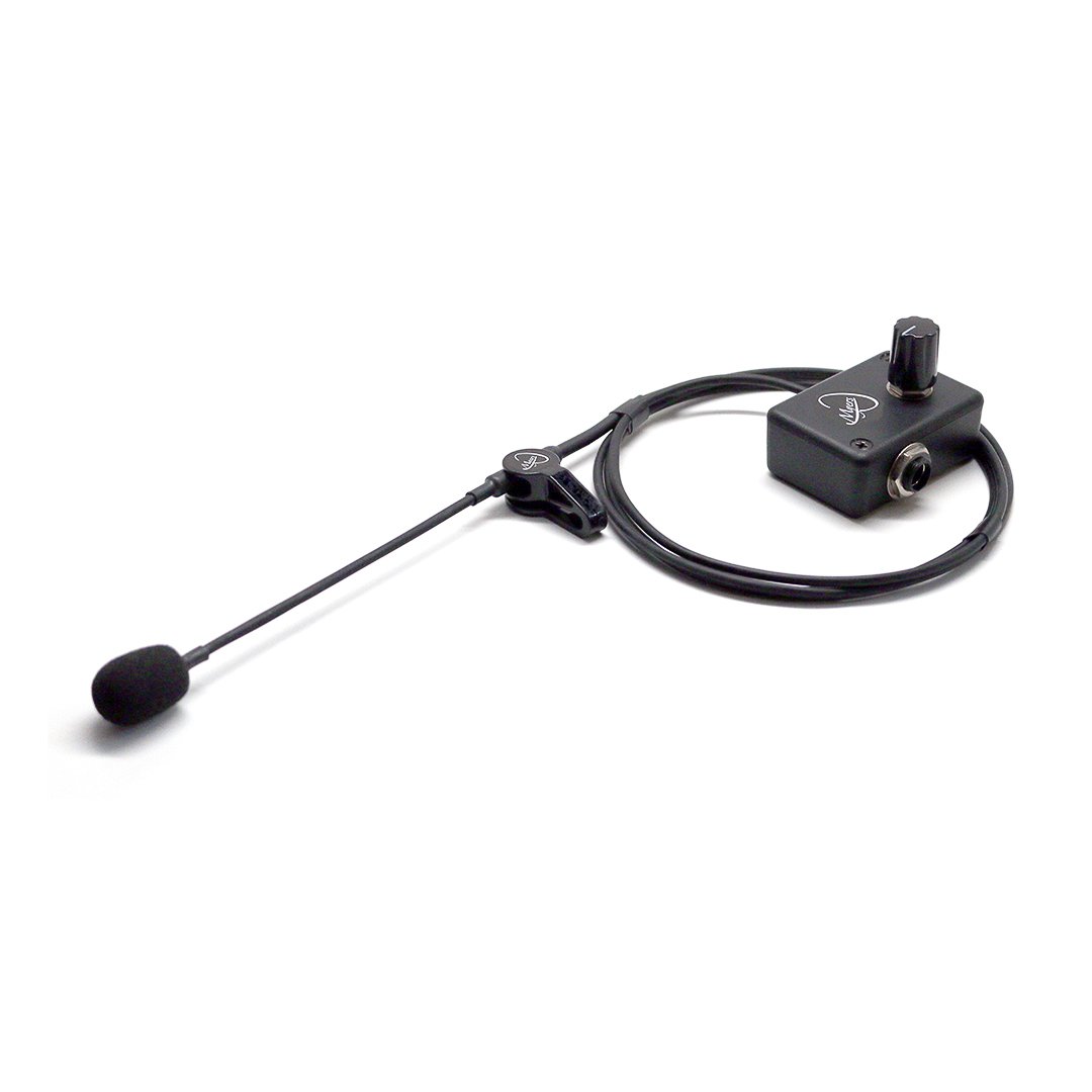 Myers Pickups The Feather Classical Guitar Pickup with Flexible Micro-Gooseneck - Acoustic Guitar Amplifier for Live Performance & Studio Recording