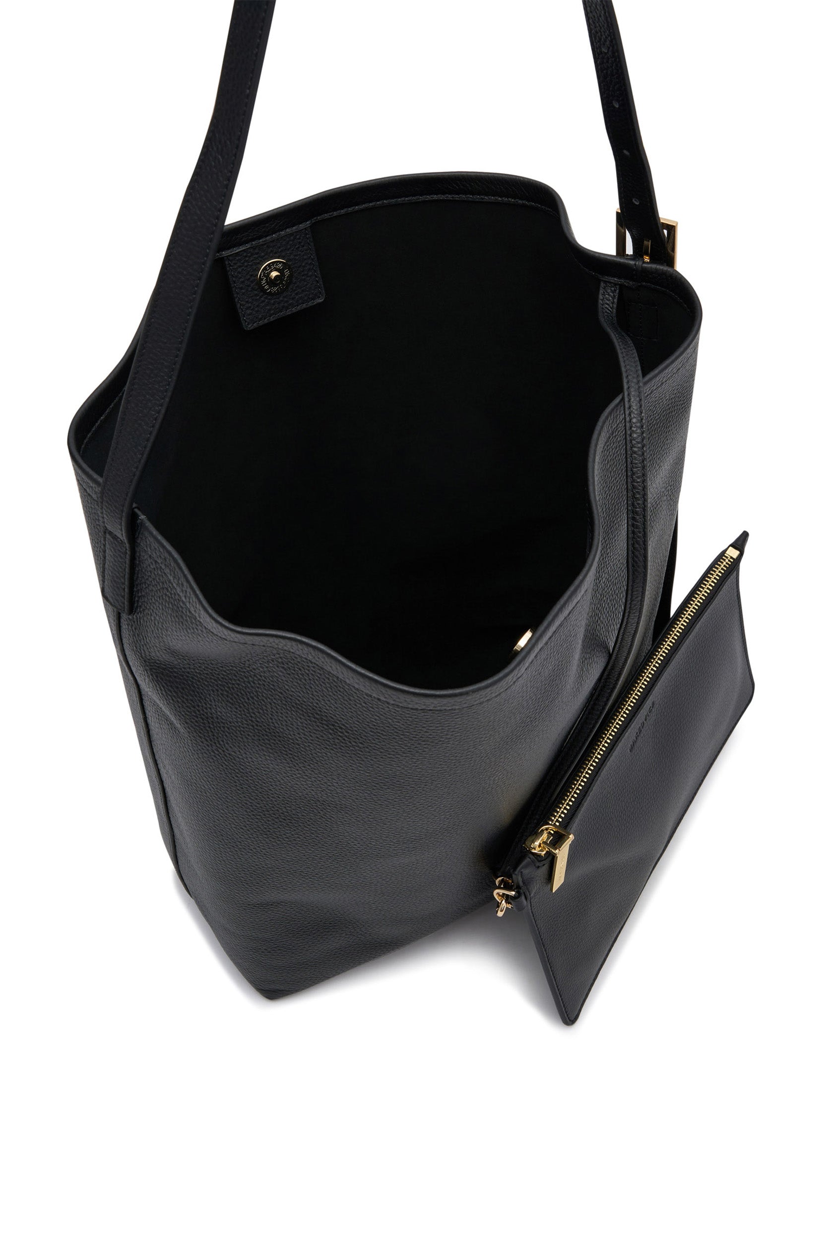 The Smith Black Bucket Bag - Stylish & Durable Leather Handbag for Women | Perfect for Work, Travel & Everyday Use