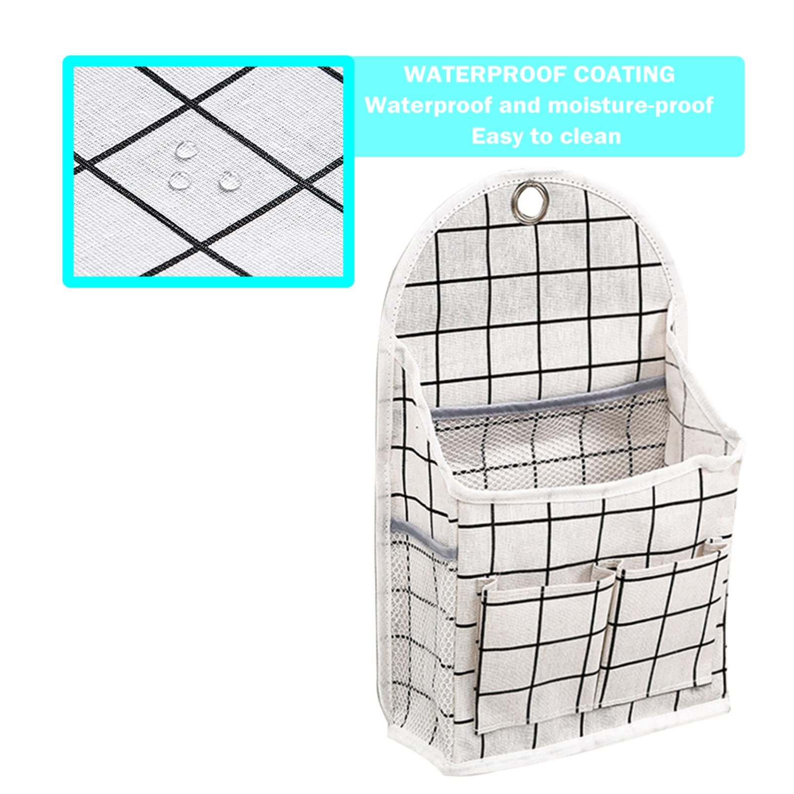 Large Capacity Wall Hanging Storage Organizer - Door Mounted Shoe Rack & Home Office Cloth Bag (Forest Deer Design) - Perfect for Small Space Organization, Closet Storage & Entryway Shoe Management