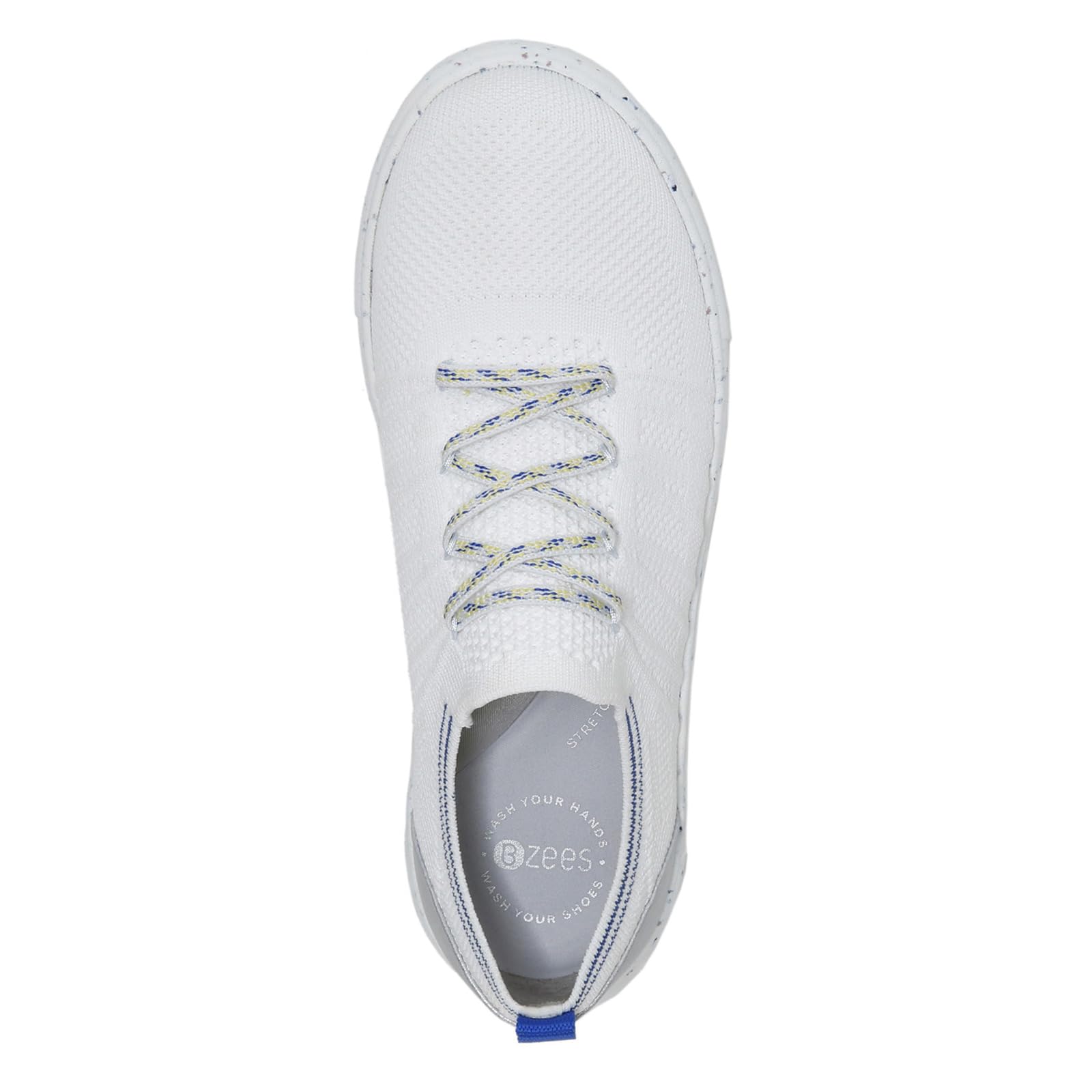 Bzees Women's March On Sneakers - Lightweight Comfortable Walking Shoes for Women - Perfect for Walking, Running, and Everyday Wear