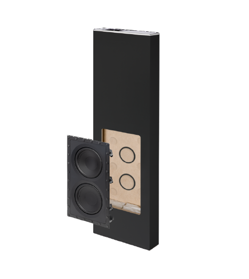 Paradigm BX 208 In-Wall Subwoofer Back Box - Premium Sound Enclosure for Home Theater & Audio Systems | Perfect for Basements, Living Rooms & Media Rooms