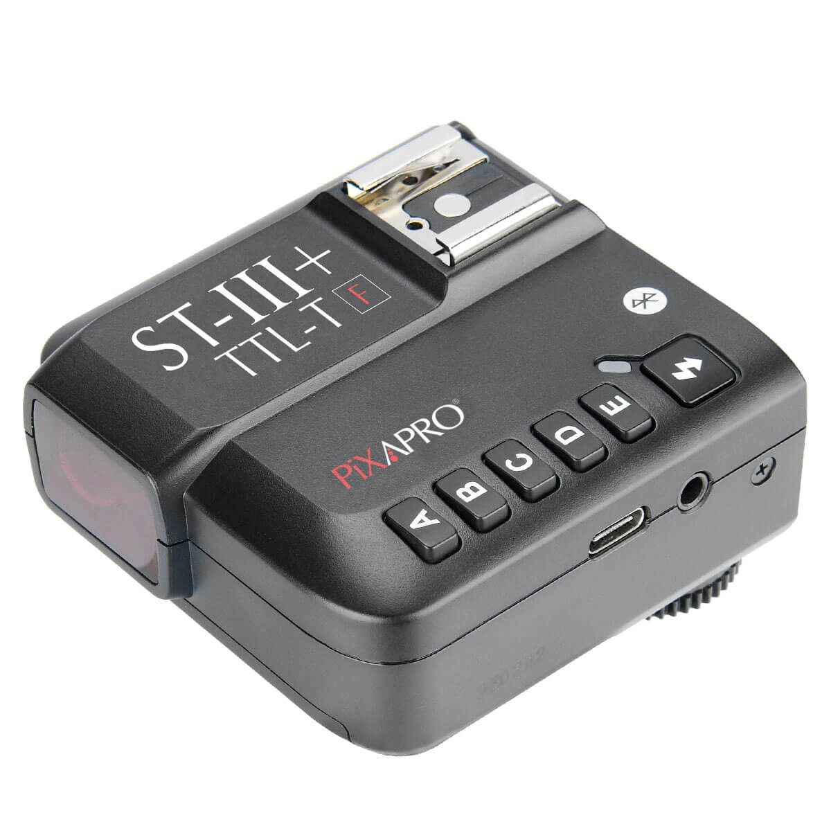 PRO ST III Plus 2.4GHz TTL Flash Trigger with High Speed Sync & Bluetooth (X2T) - Professional Wireless Flash Sync for DSLR & Mirrorless Cameras - Perfect for Studio, Portrait & Event Photography