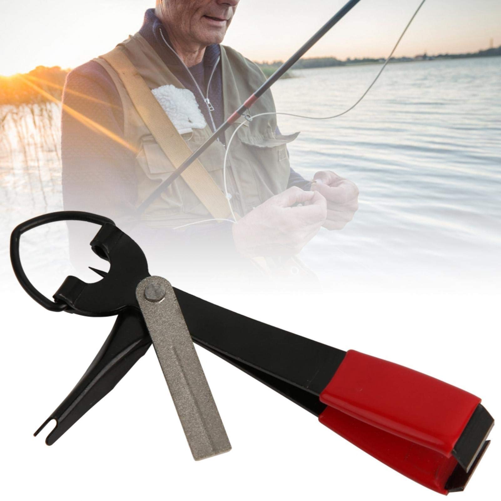 OUKENS Fishing Line Cutter - Metal Fly Tying Wire Clipper & Quick Knot Tool for Saltwater and Freshwater Fishing | Essential Tackle Accessory for Fly Fishing, Bass, and Trout Anglers | Perfect for Knot Tying, Line Trimming, and Tackle Box Organization