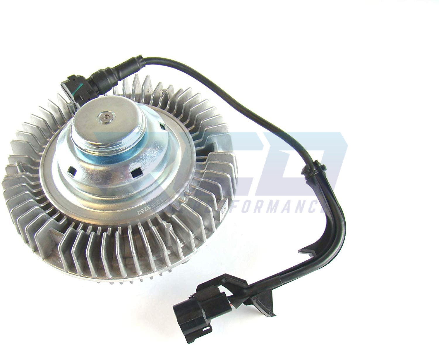 03-10 Ford 6.0L Power Stroke Viscous Fan Clutch Replacement - Heavy Duty Cooling System Part for Ford F250 F350 Super Duty Trucks - Ideal for Towing, Off-Roading & High-Performance Driving