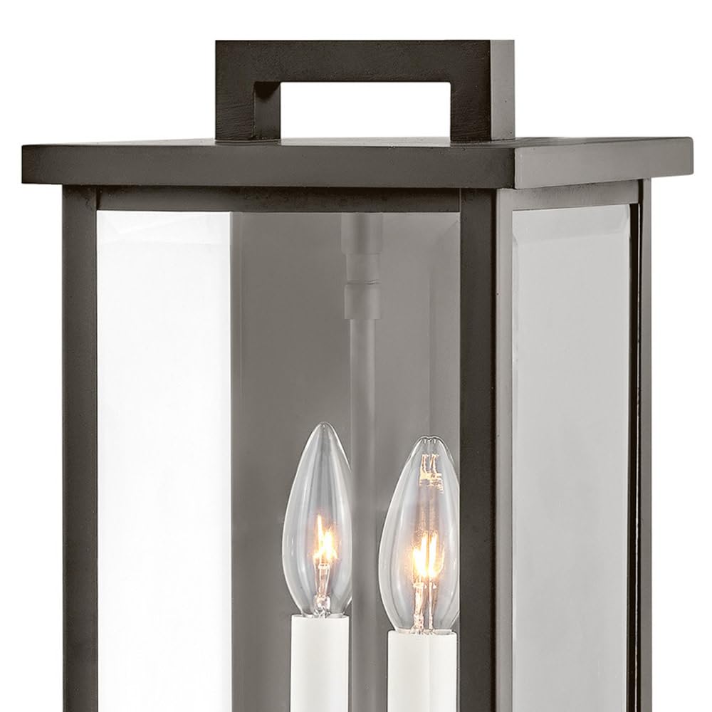 Hinkley Weymouth 2-Light Outdoor Wall Lantern in Oil Rubbed Bronze - Perfect for Porch, Patio, and Entryway Lighting