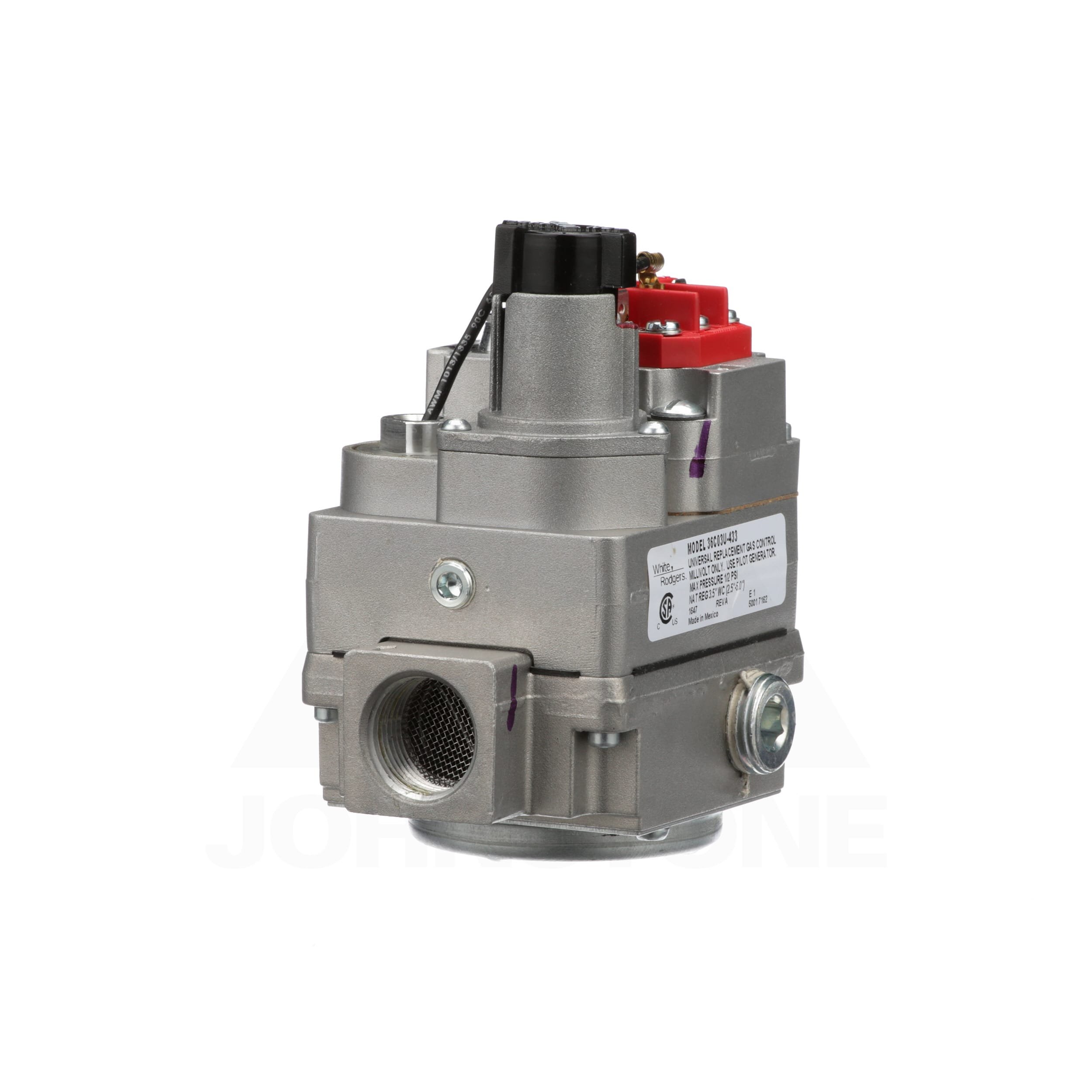 High Flow Gas Valve - Fast Opening 280,000 BTU/H for Furnace, Water Heater & Industrial Equipment | Natural Gas & Propane Compatible