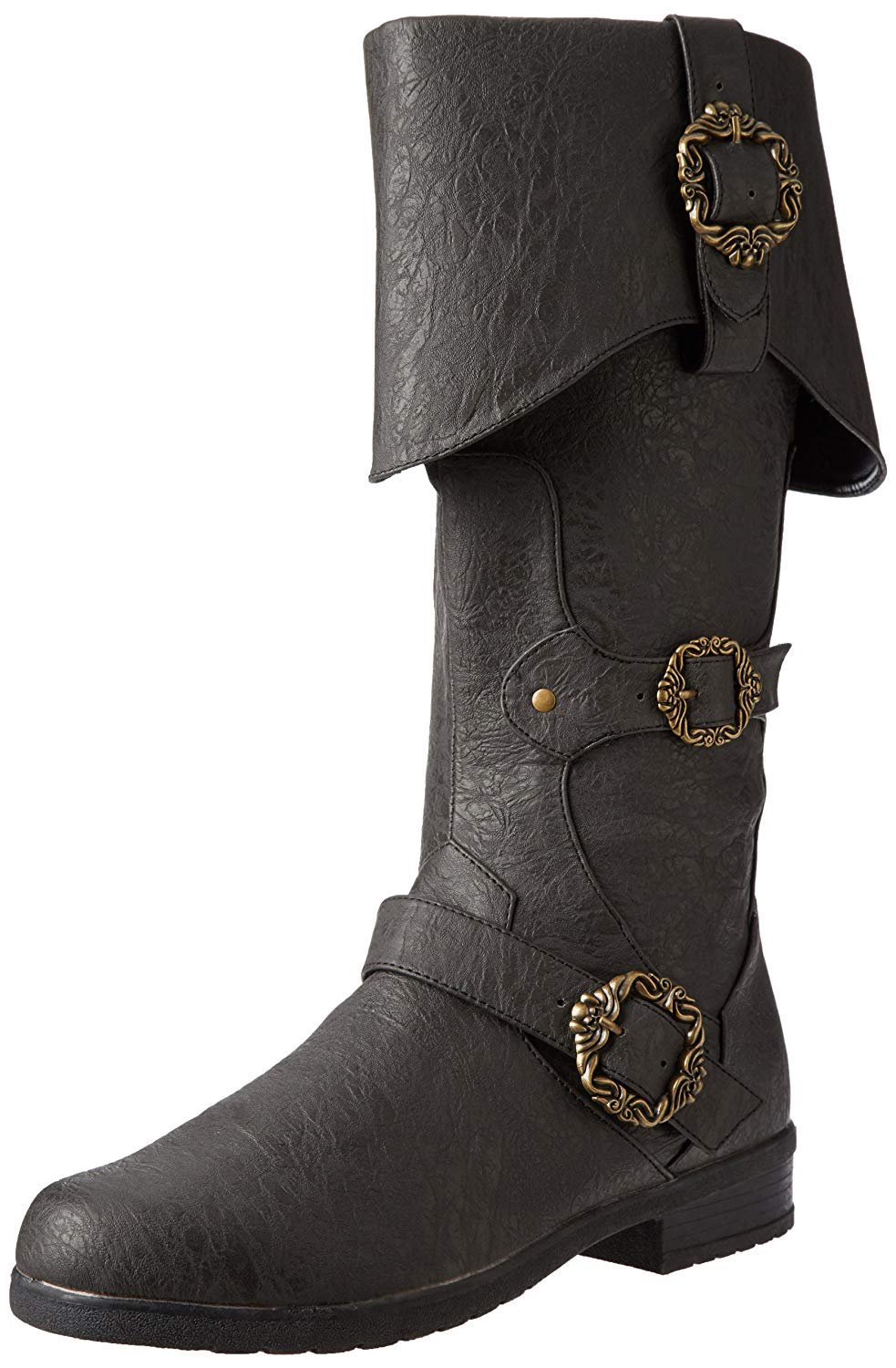 Funtasma Men's Caribbean Boots - Stylish & Comfortable Leather Ankle Boots for Men | Perfect for Halloween, Cosplay, Parties & Costume Events