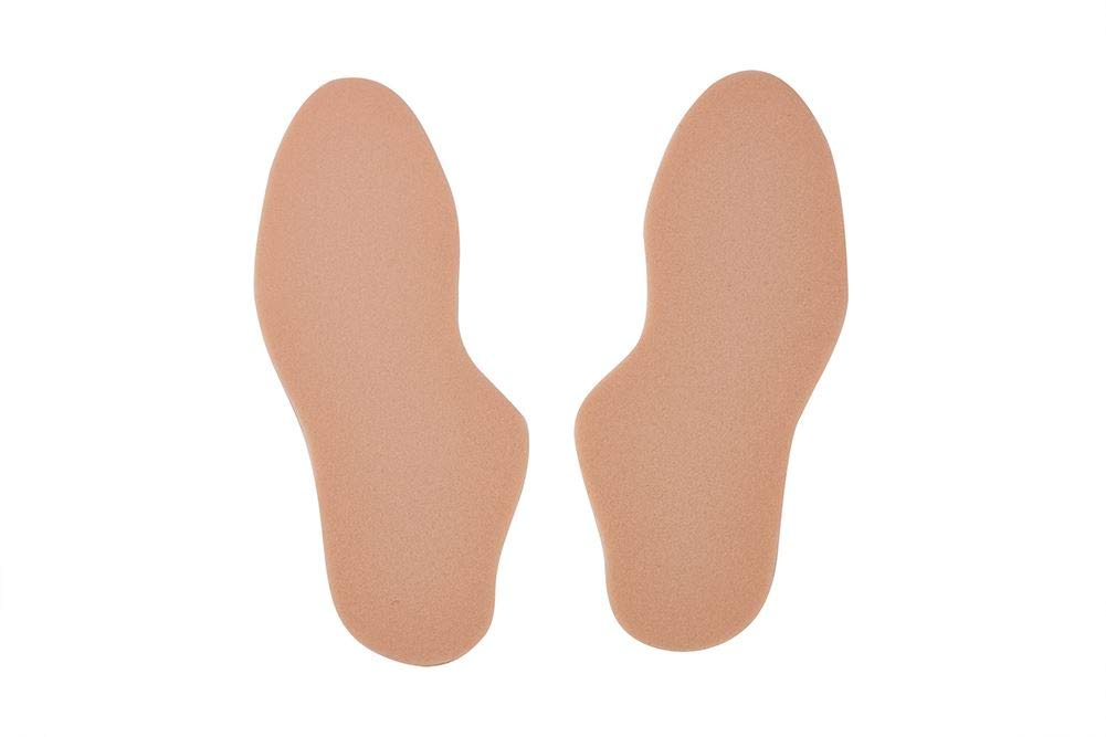 Premium Plastazote Insoles for Women - 1/4 Inch Thick Cushioning - Large Size (6 Pairs per Pack) - Ideal for Running, Walking & All-Day Comfort