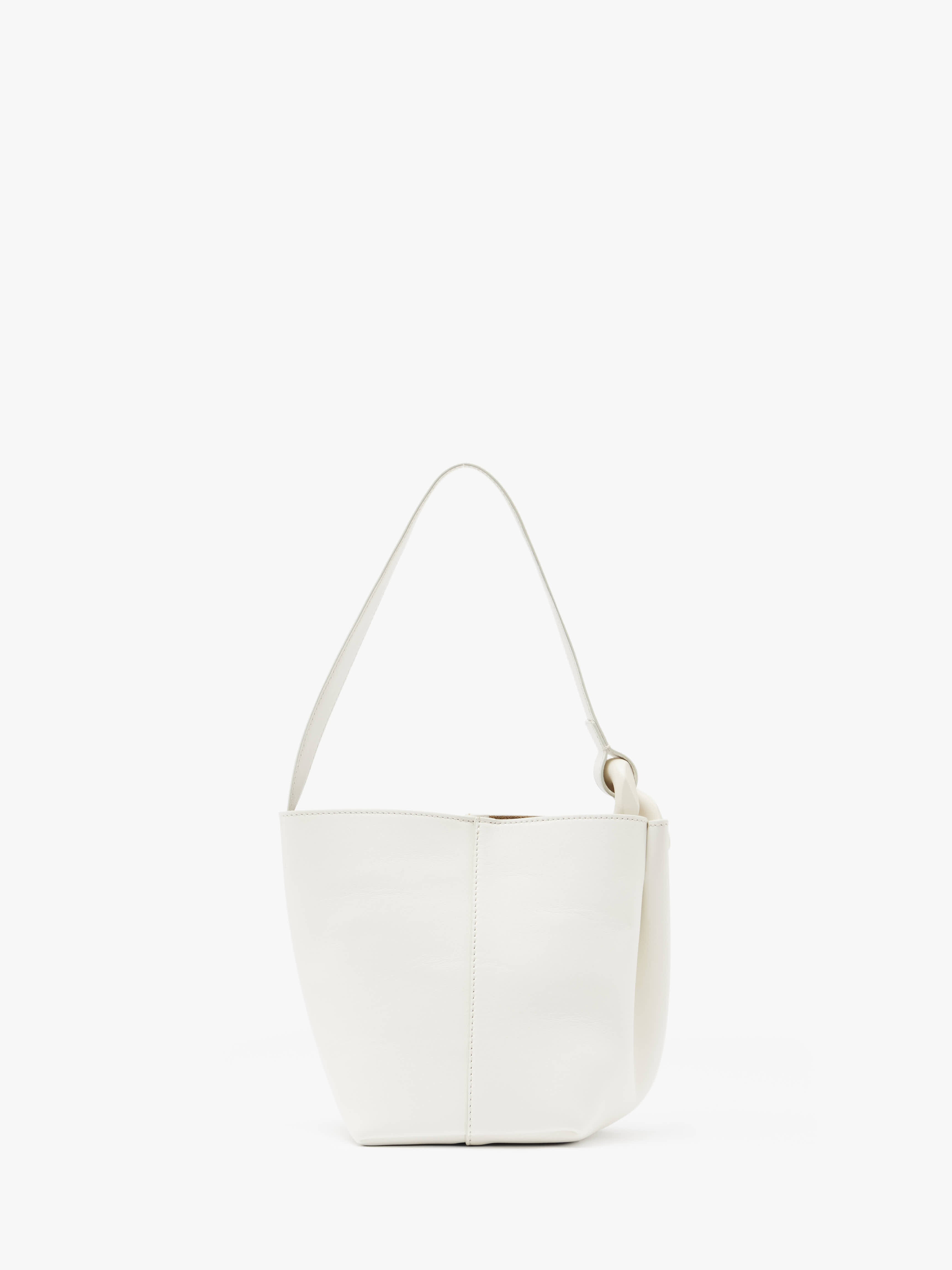 Small JWA Corner Bucket Leather Bag - Stylish & Durable Women's Shoulder Handbag for Work, Travel & Everyday Use