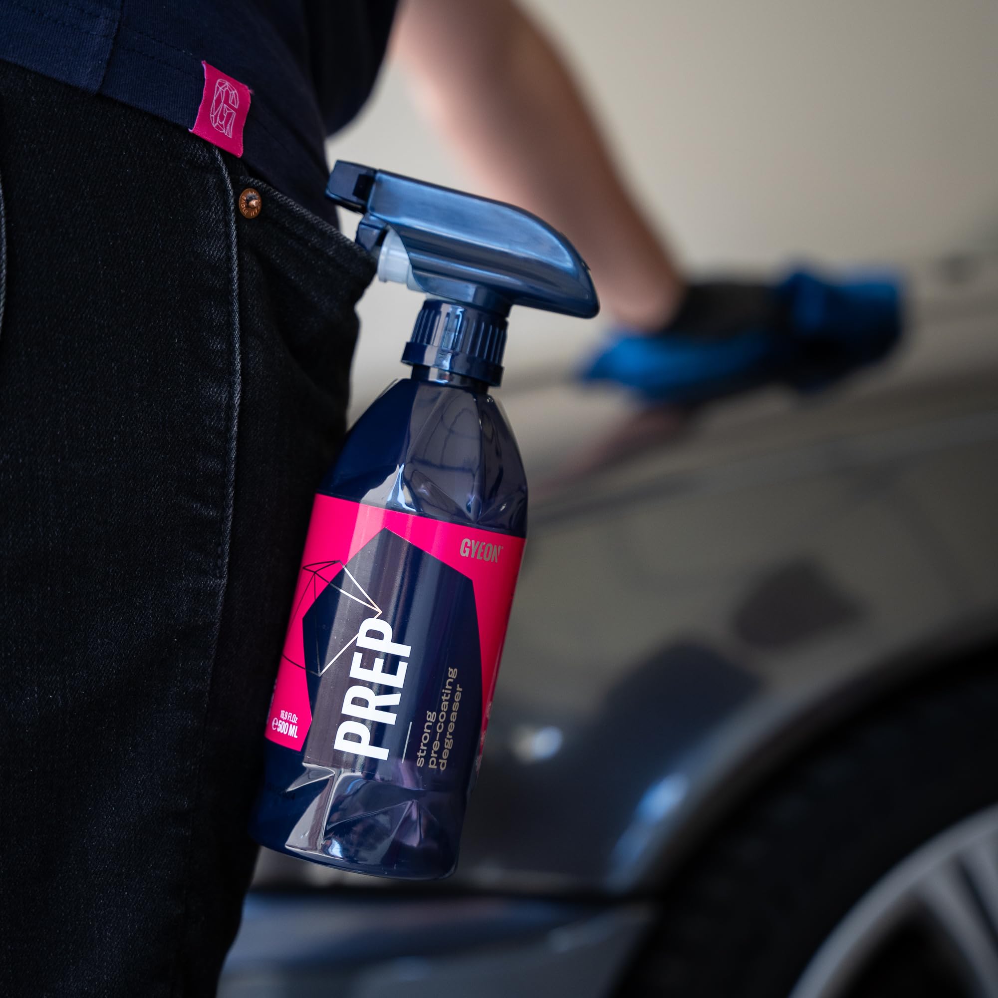 GYEON Prep Redefined 1000ml - Ceramic Coating Prep Spray for Cars | Pre-Coating Detailing Spray for Professional Ceramic Coating Application | Perfect for Detailing, Car Shows & Long-Term Paint Protection