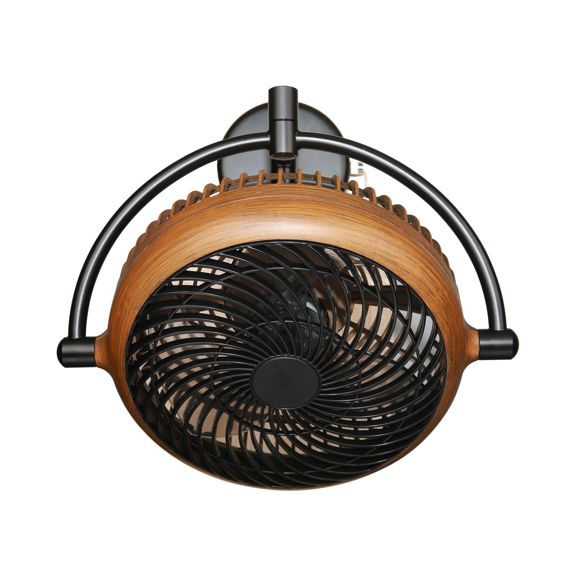 13 Inch Industrial Style Bathroom Ceiling Fan with Pull Chain - Waterproof Exhaust Fan for Bathroom, Laundry Room & Garage Ventilation
