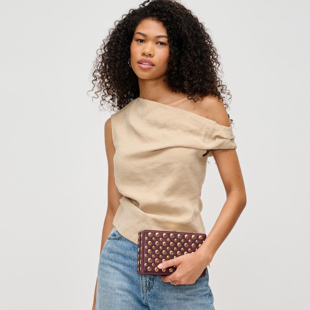 Stylish Women's Crossbody Clutch Purse - Fashionable Desi Handbag for Parties, Weddings & Evening Events | Compact Wallet Phone Holder with Adjustable Strap