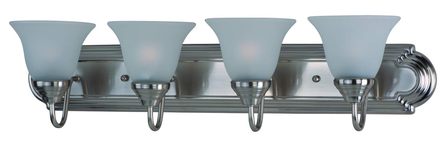 4-Light Bathroom Vanity Light Fixture - Modern LED Lighting for Bathroom Makeup Mirror - Perfect for Home, Apartment, and Hotel Renovation