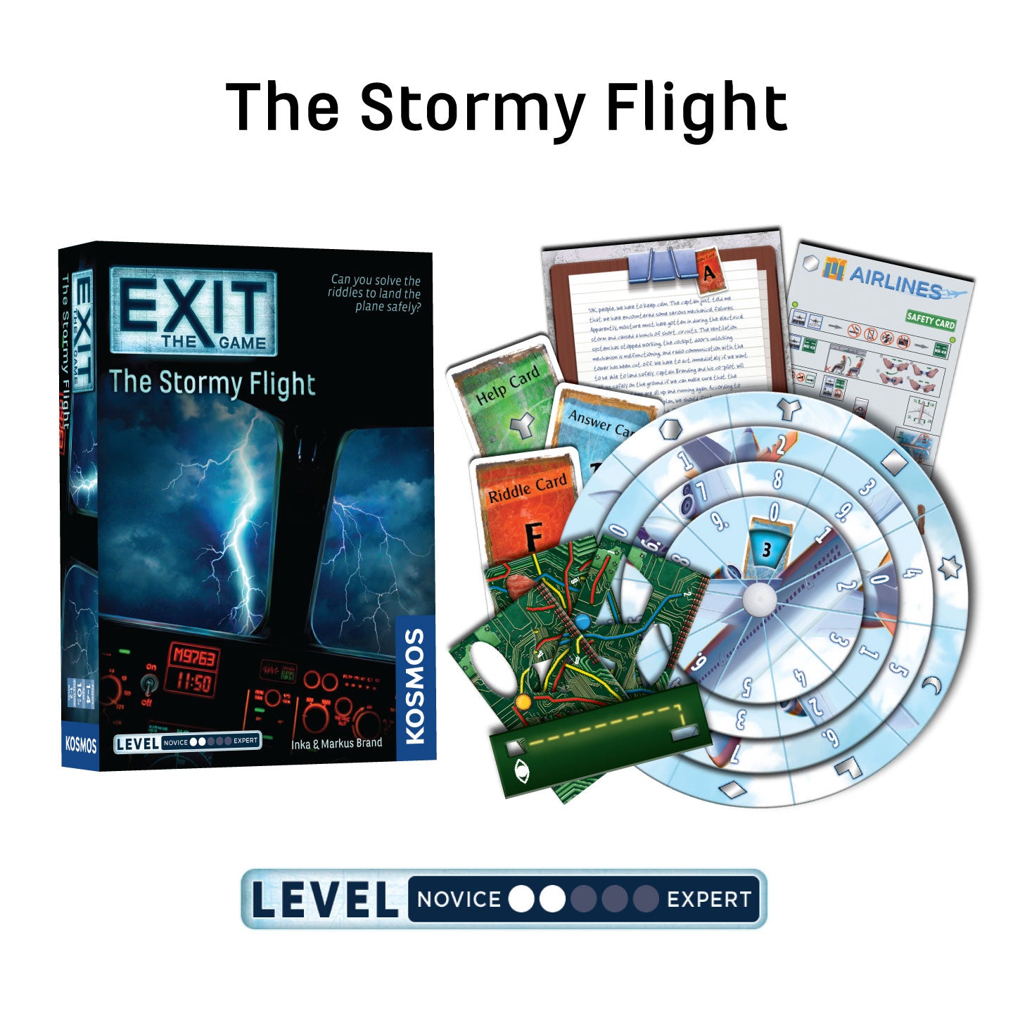 EXIT: The Game – Season 4 Four-Pack Adventure Bundle | Theft on the Mississippi, The Stormy Flight, The Cemetery of the Knight & The Enchanted Forest | Escape Room Board Games for Family Game Night & Team Building