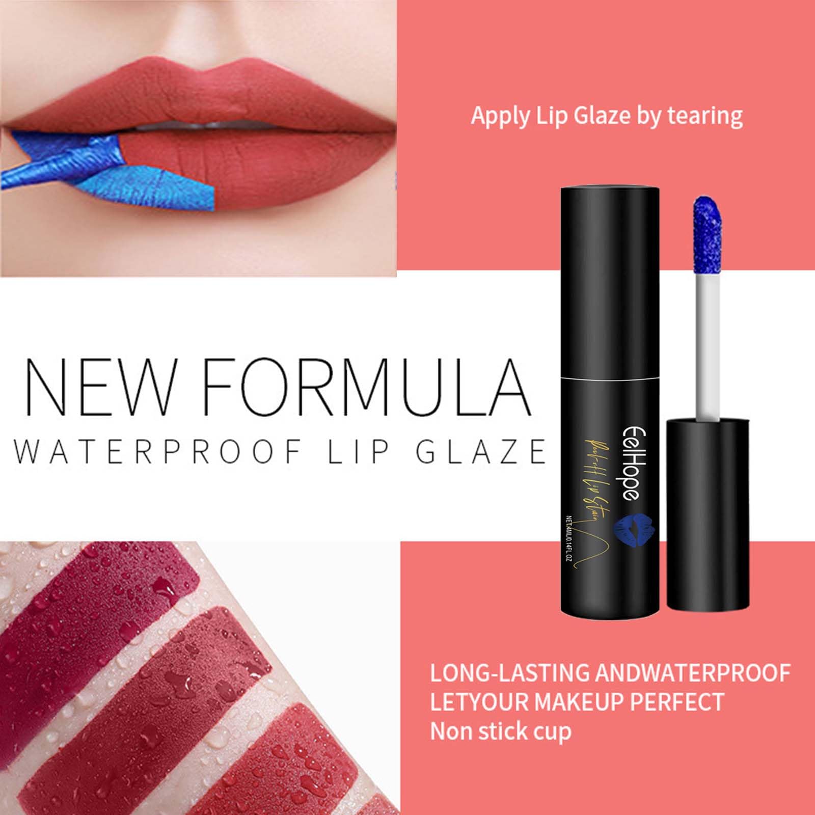Long Lasting Waterproof Peel Off Lip Liner Stain - Highly Pigmented Matte Finish, 3 Pcs Nourishing Lip Stain Set (3 Colors) for Everyday Wear, Parties & Special Occasions